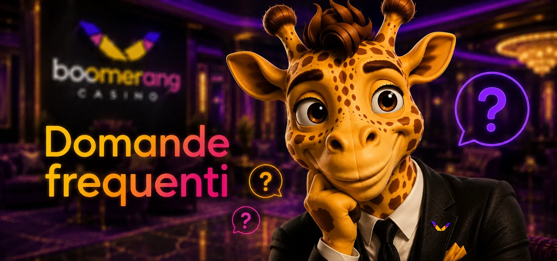 Domande frequenti su Boomerangcasino
